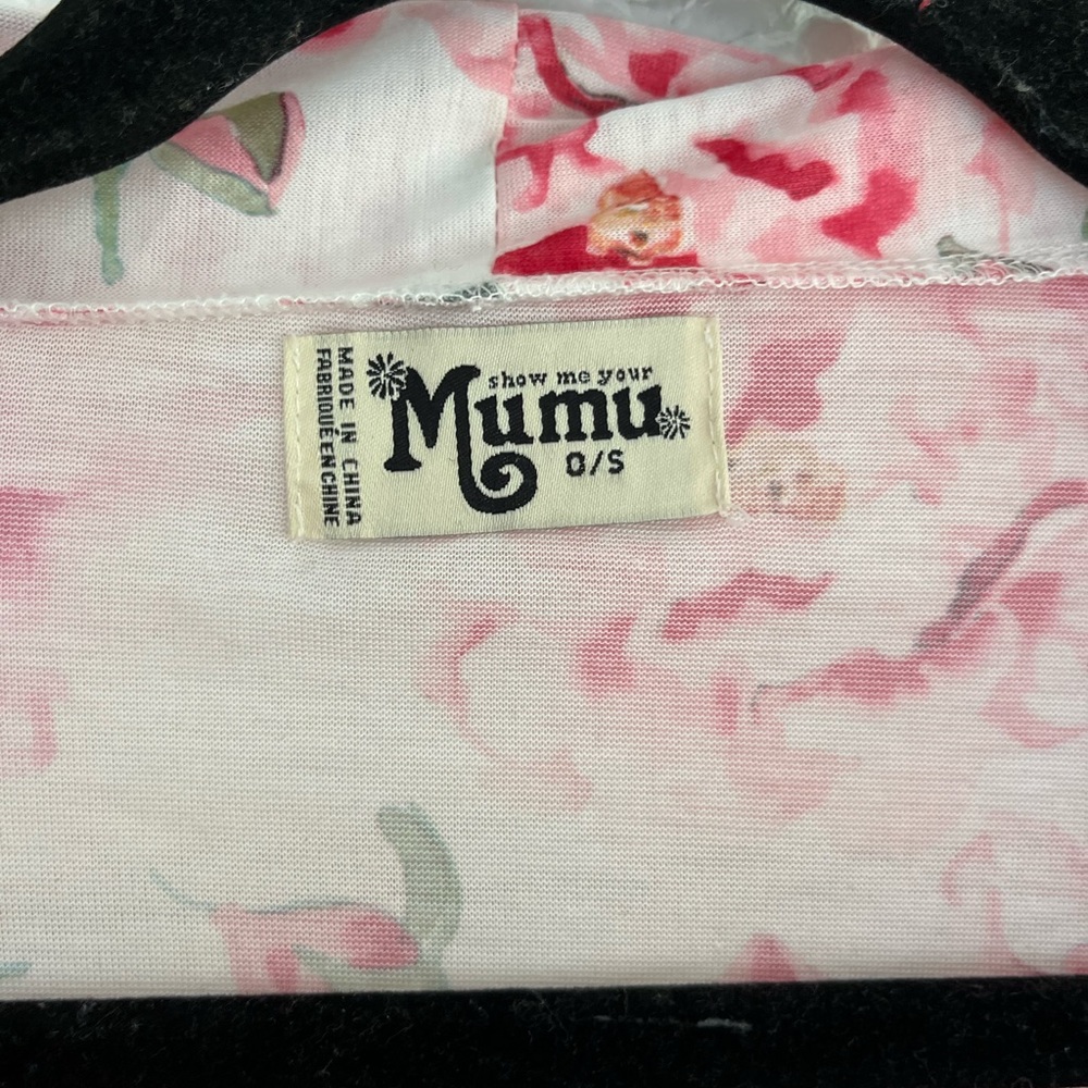 35. Show me your Mumu NWOT floral robe One size fits all. - Picture 3 of 7